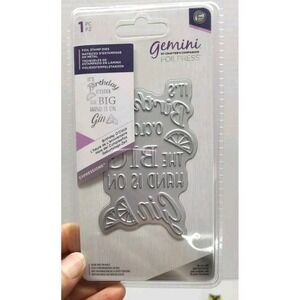 Gemini Foil Press Die Its Birthday o'clock‎